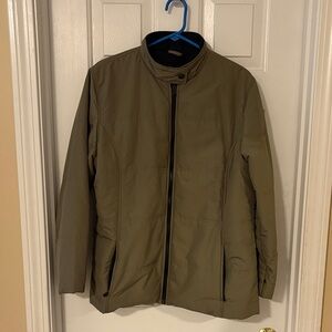 Eddie Bauer Olive Lightweight Jacket